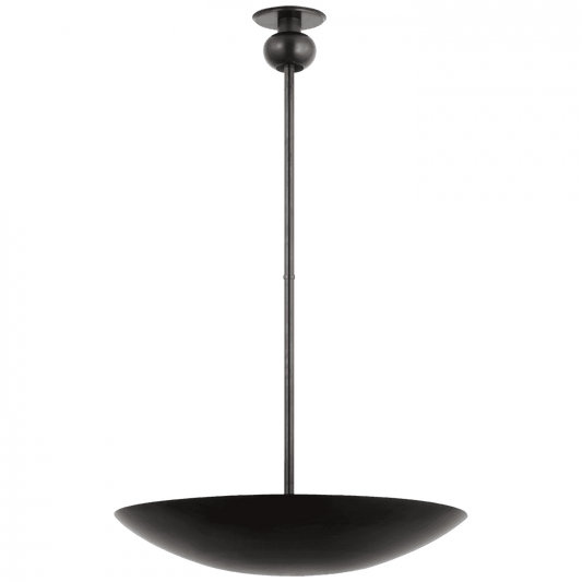 Visual Comfort Signature Comtesse Medium Uplight Chandelier Bronze