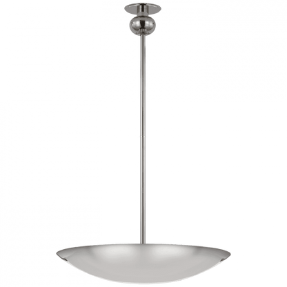 Visual Comfort Signature Comtesse Medium Uplight Chandelier Polished Nickel