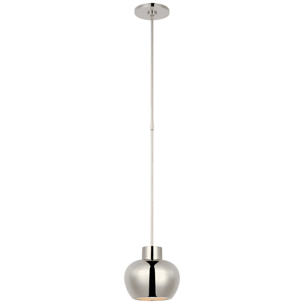 Visual Comfort Signature Comtesse Small Pendant Polished Nickel