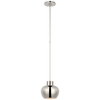 Visual Comfort Signature Comtesse Small Pendant Polished Nickel