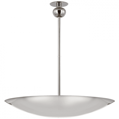 Visual Comfort Signature Comtesse XL Uplight Chandelier Polished Nickel