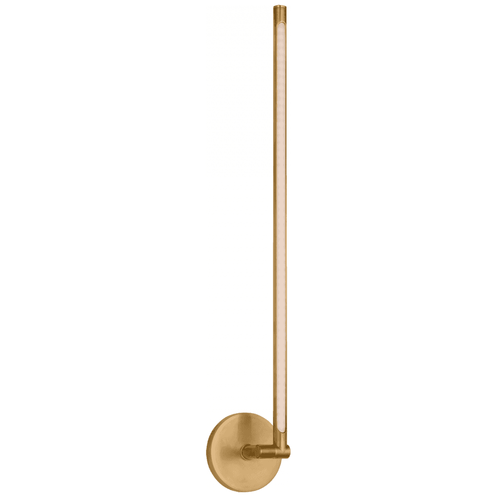 Visual Comfort Signature Cona Large Wall Sconce Antique-Burnished Brass