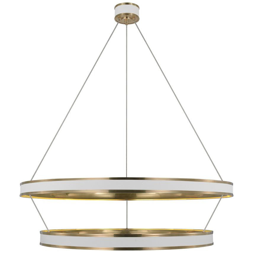 Visual Comfort Signature Connery 50 Antique-Burnished Brass