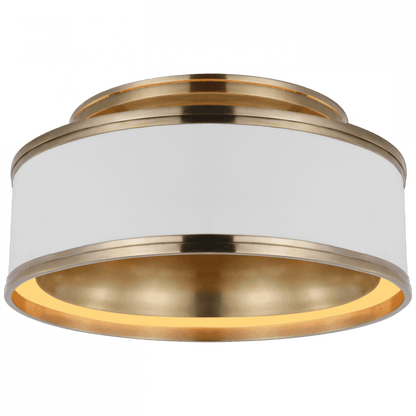 Visual Comfort Signature Connery Flush Mount Polished Nickel