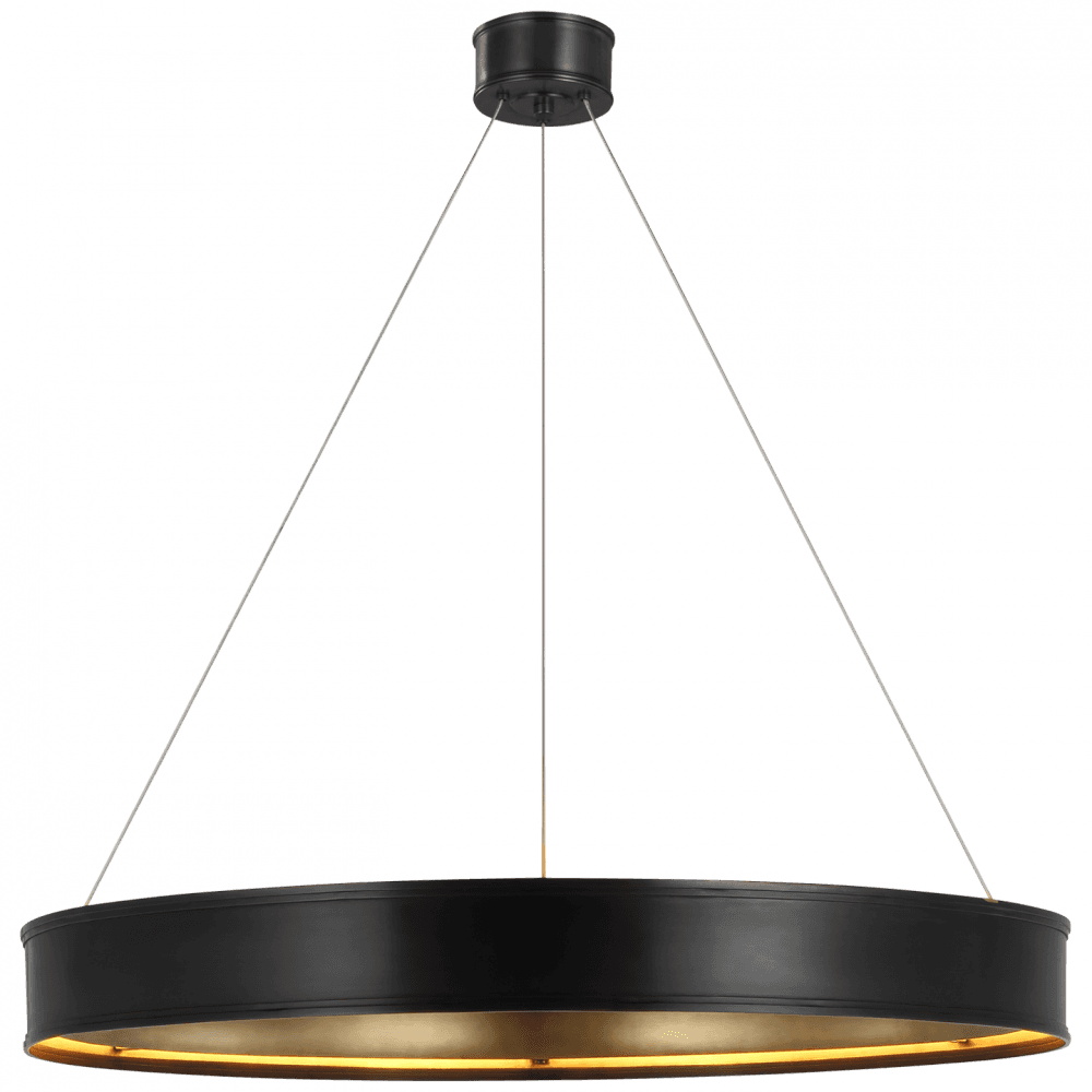 Visual Comfort Signature Connery Ring Chandelier Bronze
