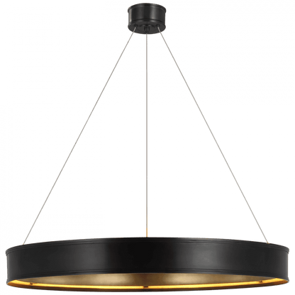 Visual Comfort Signature Connery Ring Chandelier Bronze