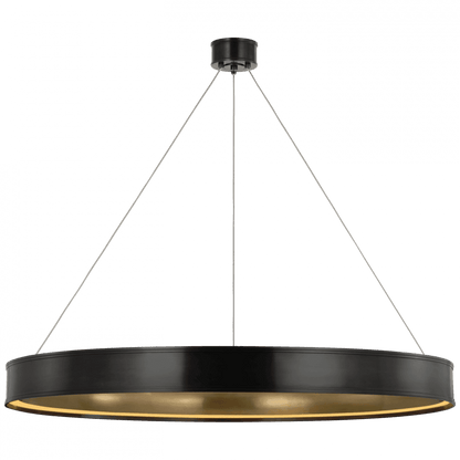 Visual Comfort Signature Connery Ring Chandelier Bronze