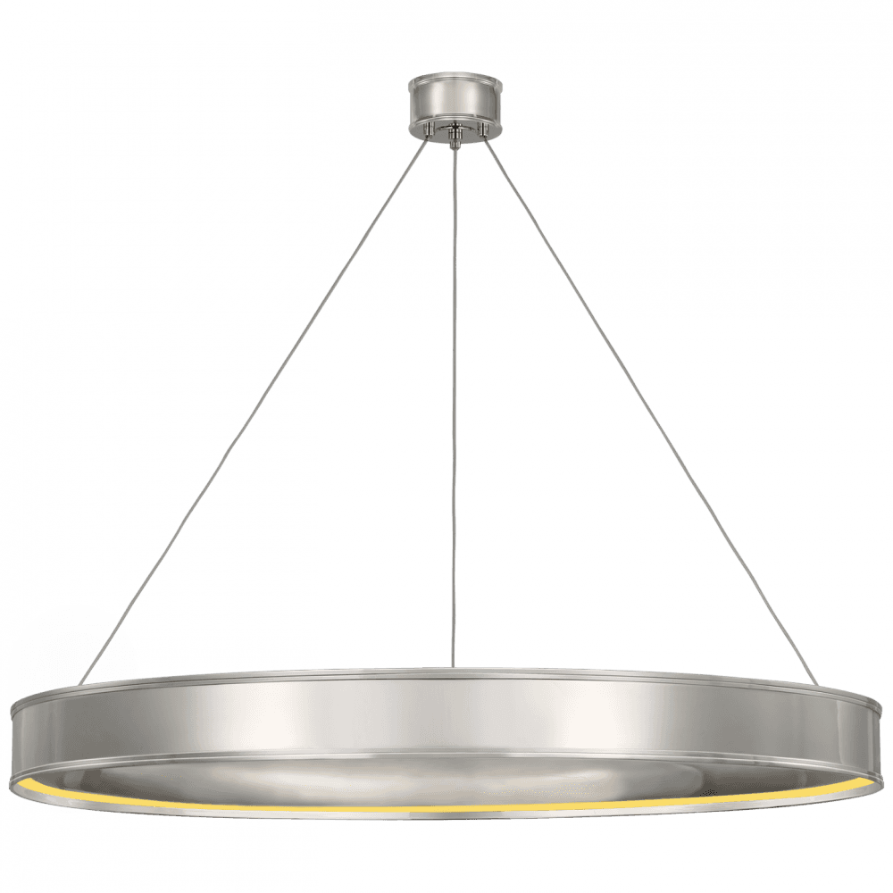 Visual Comfort Signature Connery Ring Chandelier Polished Nickel