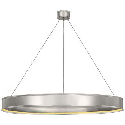 Visual Comfort Signature Connery Ring Chandelier Polished Nickel