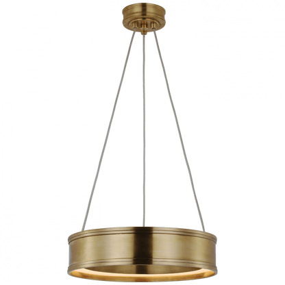 Visual Comfort Signature Connery Ring Pendant Antique-Burnished Brass