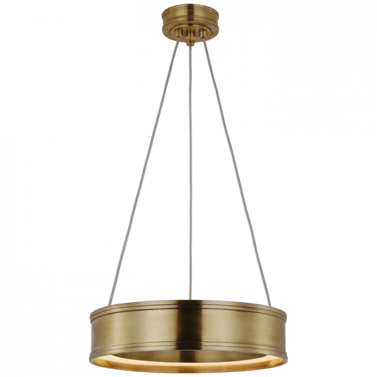 Visual Comfort Signature Connery Ring Pendant Antique-Burnished Brass
