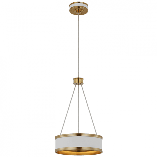 Visual Comfort Signature Connery Ring Pendant Matte White