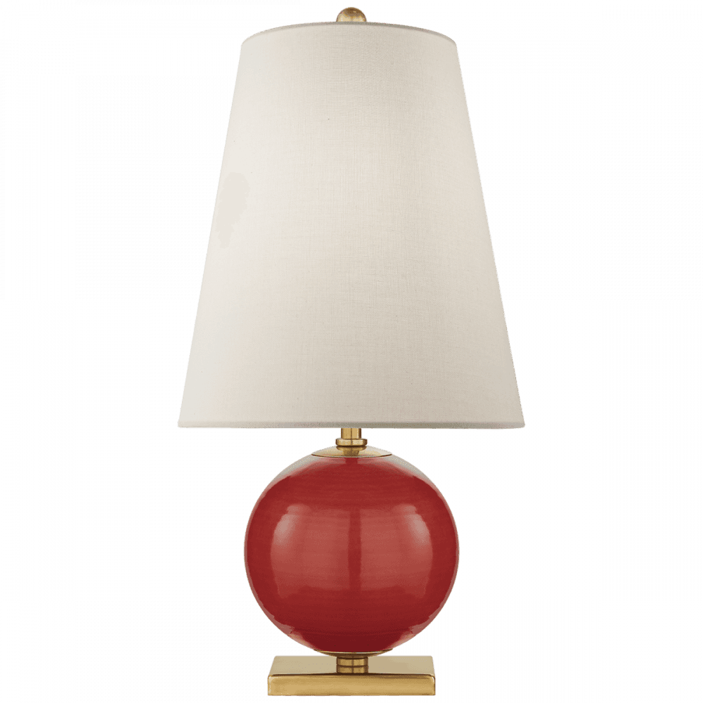 Visual Comfort Signature Corbin Accent Lamp Maraschino