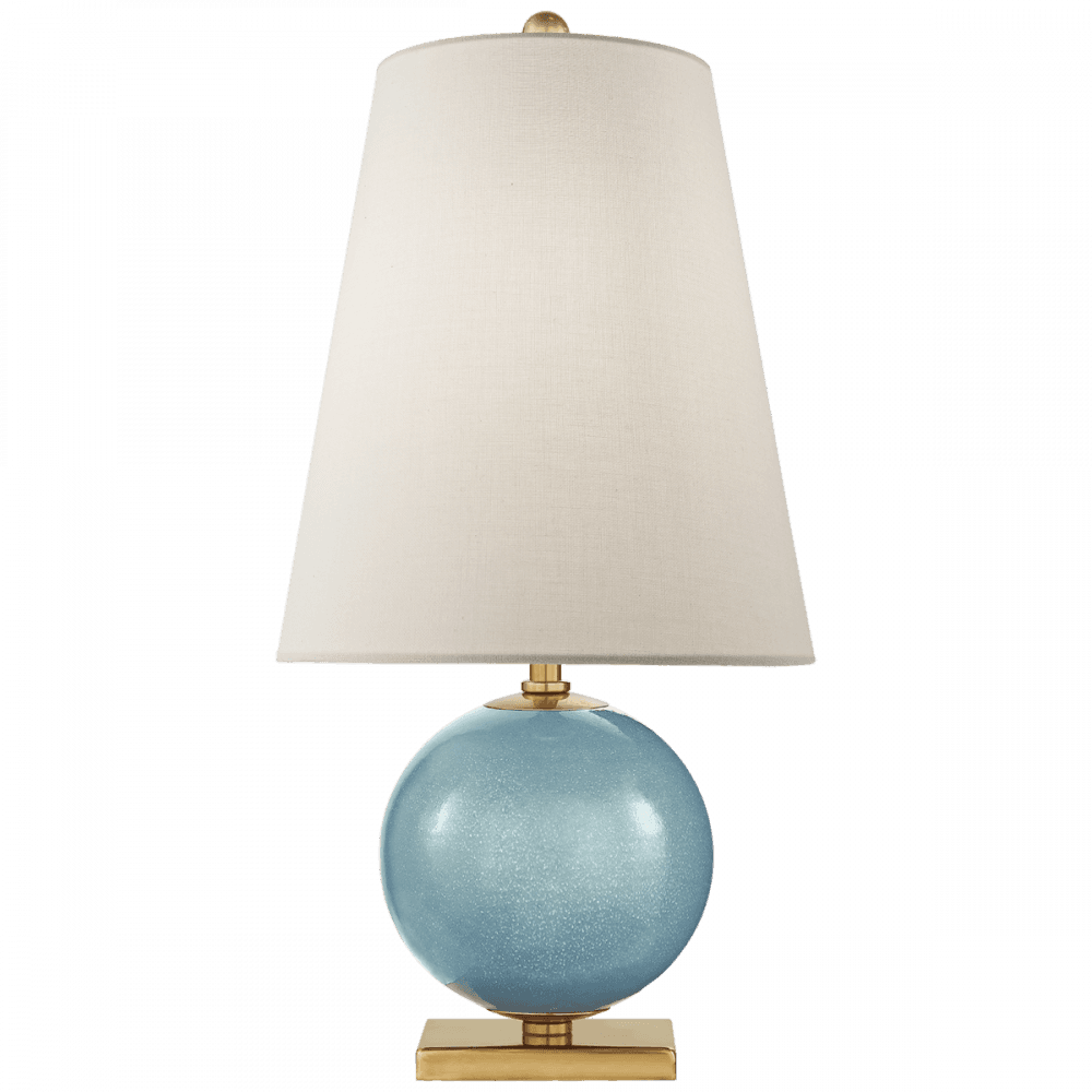 Visual Comfort Signature Corbin Accent Table Lamp Sandy Turquoise