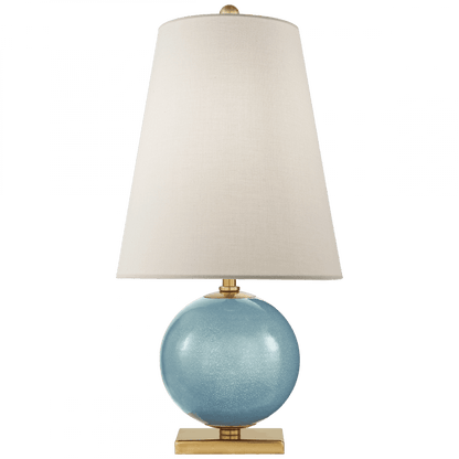 Visual Comfort Signature Corbin Accent Table Lamp Sandy Turquoise