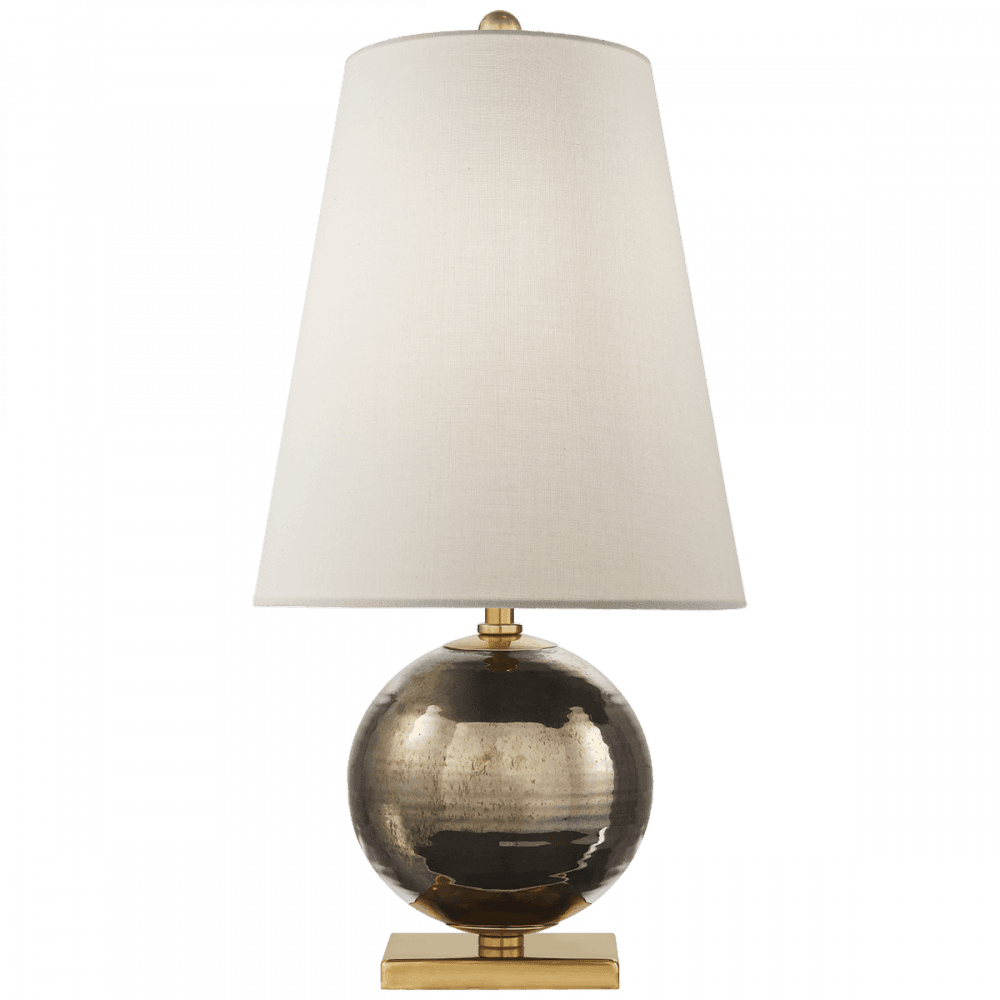 Visual Comfort Signature Corbin Mini Accent Lamp Black Pearl