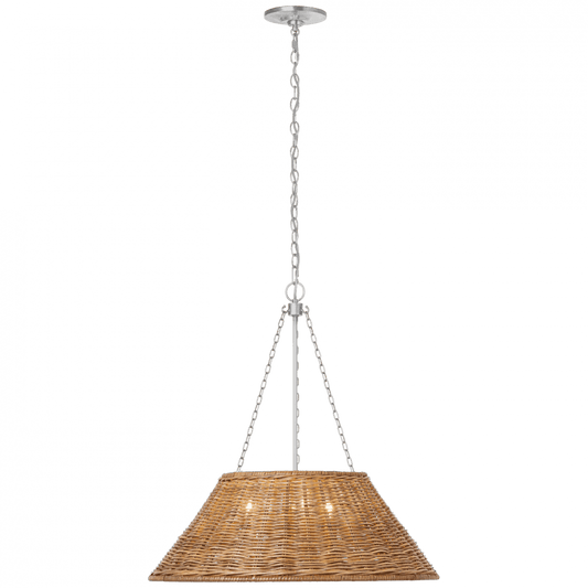 Visual Comfort Signature Corinne 24 Polished Nickel