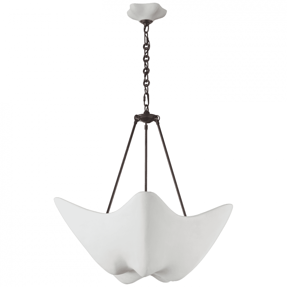 Visual Comfort & Co. Signature Collection Cosima Chandelier, 5-Light, Bronze, 28"W (ARN 5428BZ-PW CQ2QV)