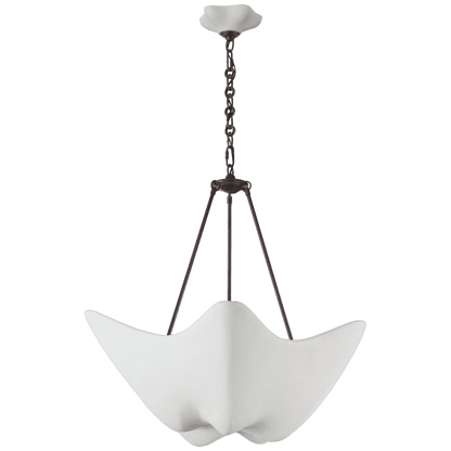 Visual Comfort & Co. Signature Collection Cosima Chandelier, 5-Light, Bronze, 28"W (ARN 5428BZ-PW CQ2QV)