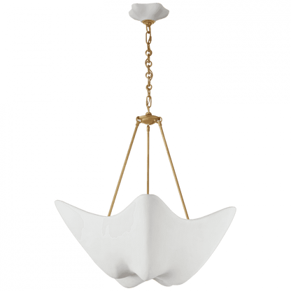 Visual Comfort Signature Cosima Chandelier Polished Nickel