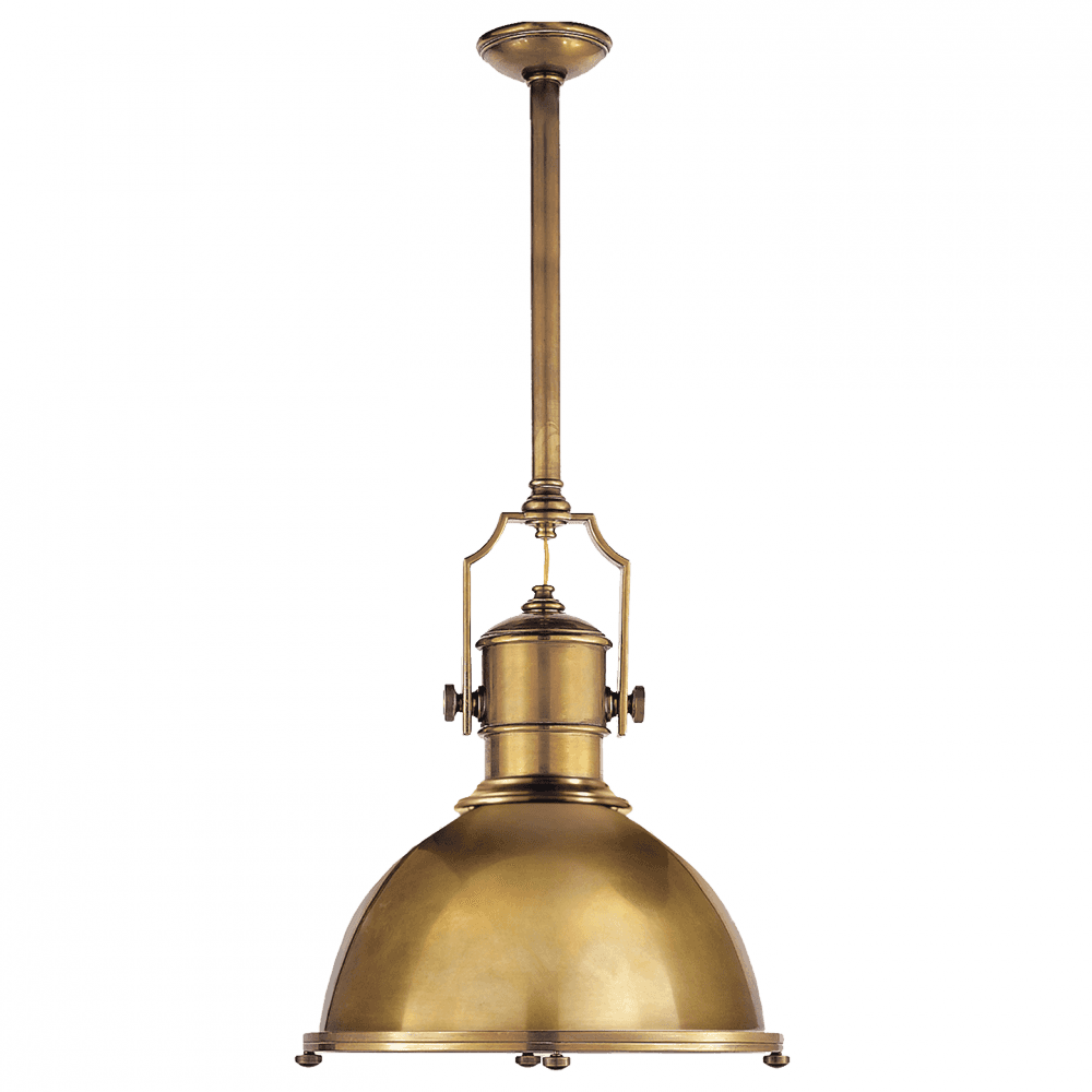 Visual Comfort Signature Country Industrial Large Pendant