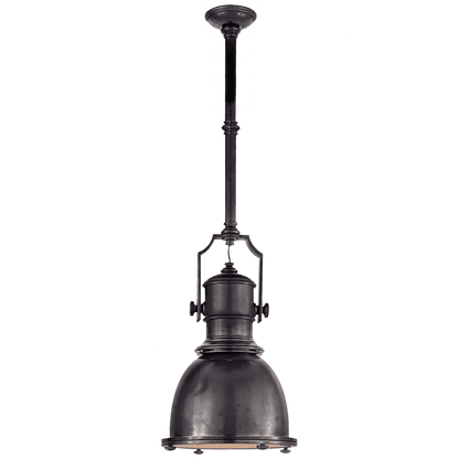 Visual Comfort Signature Country Industrial Small Pendant Bronze