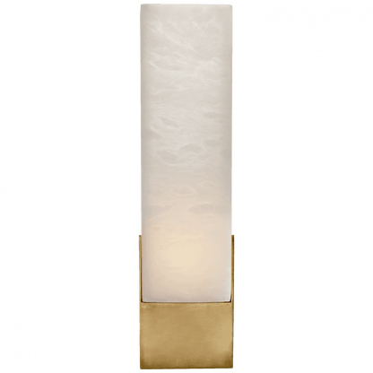 Visual Comfort Signature Covet Bathroom Wall Sconce Antique-Burnished Brass