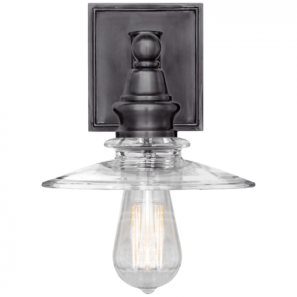 Visual Comfort Signature Covington Bathroom Wall Sconce Bronze