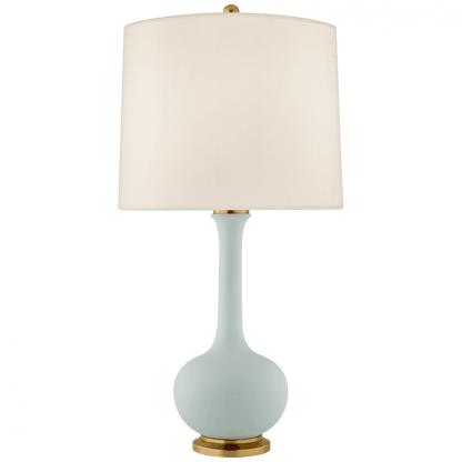 Visual Comfort Signature Coy Medium Table Lamp Matte Sky Blue