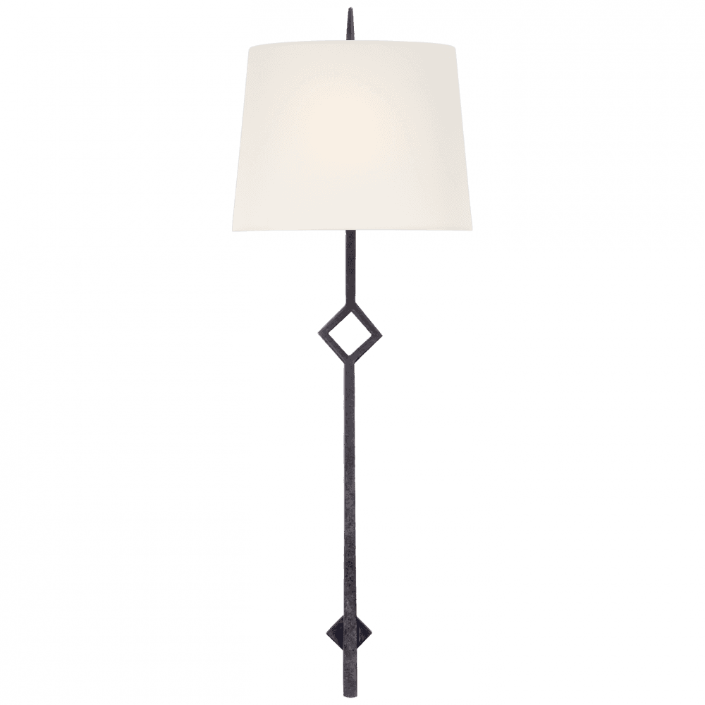 Visual Comfort Signature Cranston Large Sconce Aged Iron