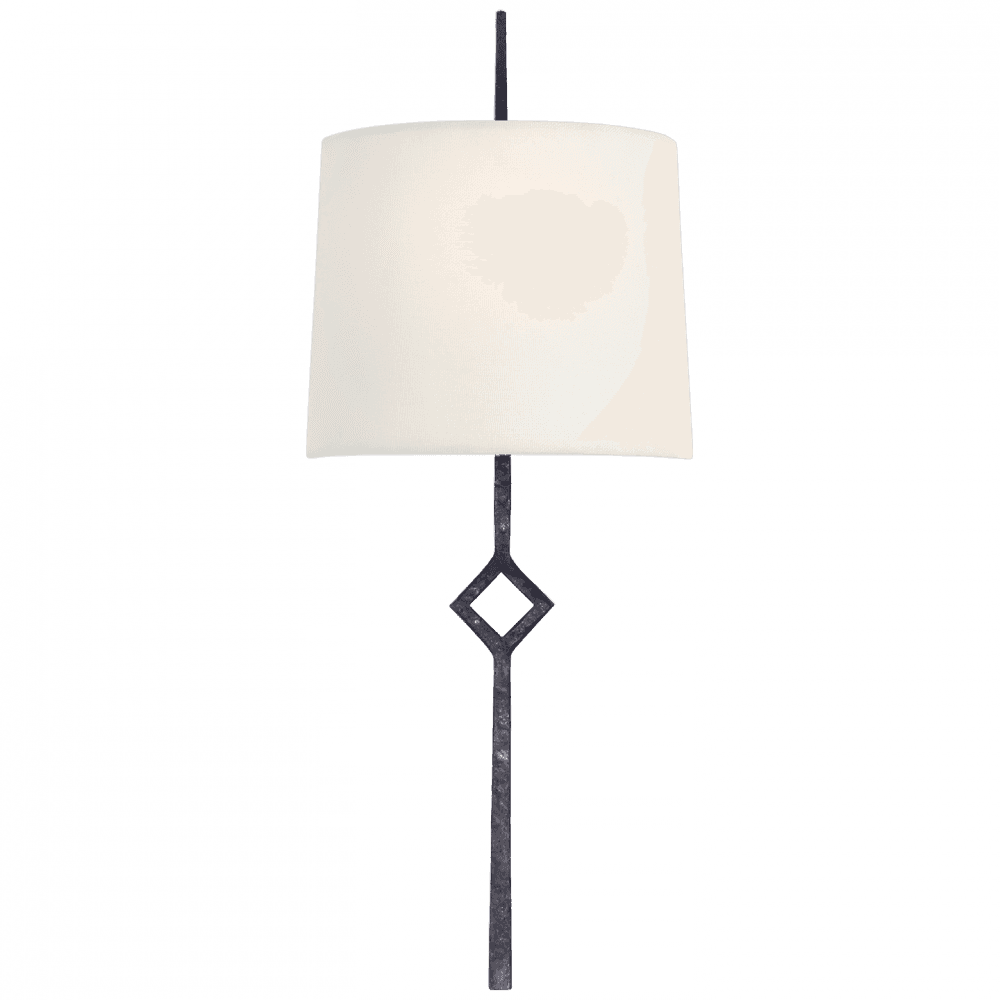 Visual Comfort Signature Cranston Small Sconce Aged Iron