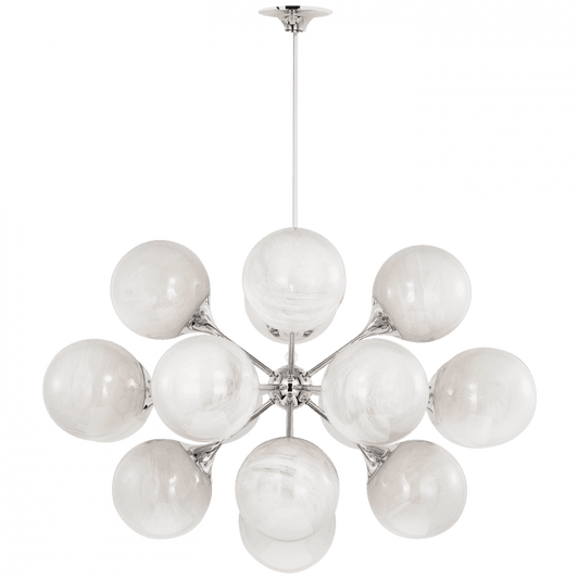 Visual Comfort Signature Cristol 40 Polished Nickel
