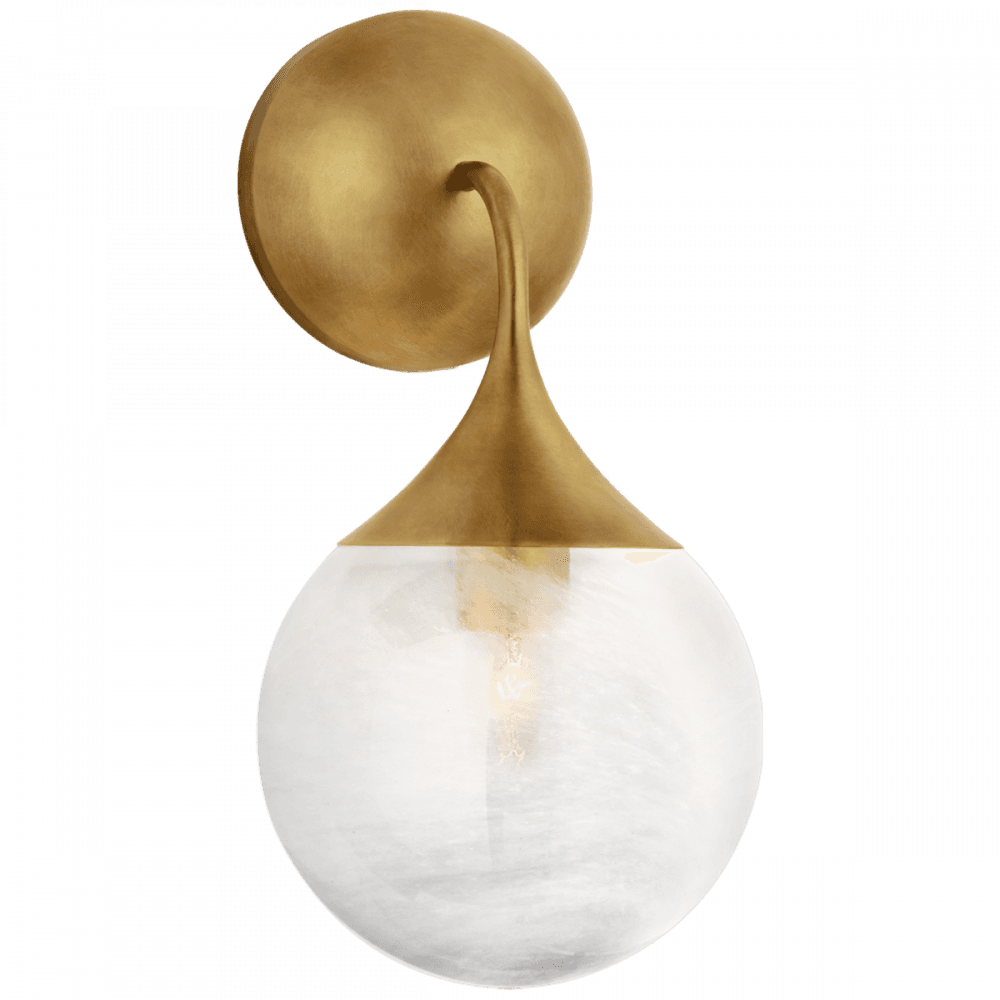 Visual Comfort Signature Cristol Wall Sconce Hand-Rubbed Antique Brass