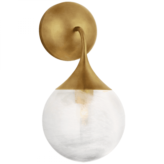 Visual Comfort Signature Cristol Wall Sconce Hand-Rubbed Antique Brass