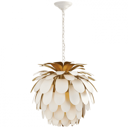 Visual Comfort Signature Cynara Chandelier Plaster White