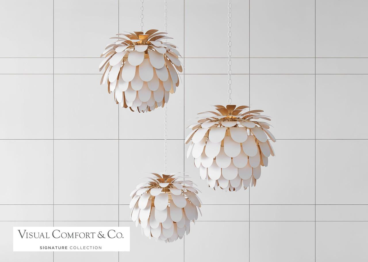 Visual Comfort Signature Cynara Chandelier Matte Black
