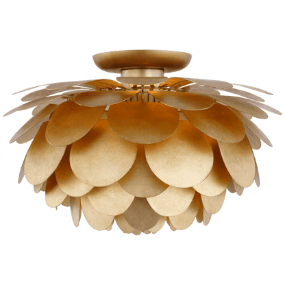 Visual Comfort & Co. Signature Collection Cynara Large Flush Mount - Gild