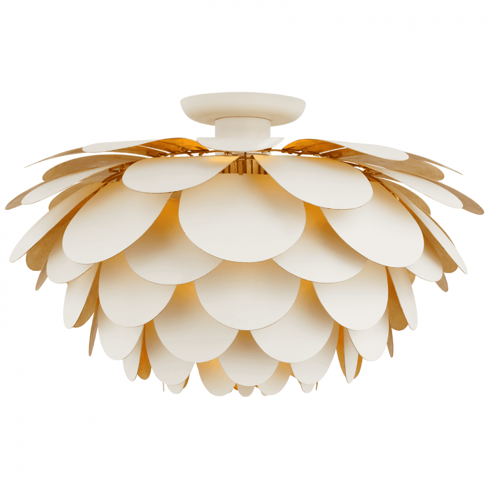 Visual Comfort Signature Cynara XL Flush Mount Gild