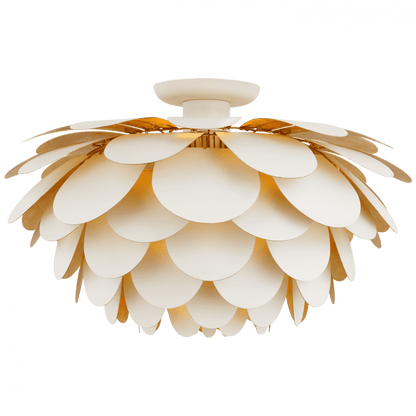 Visual Comfort Signature Cynara XL Flush Mount Gild