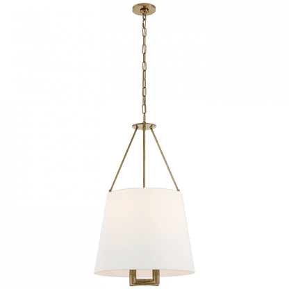 Visual Comfort Signature Dalston Hanging Shade Hand-Rubbed Antique Brass