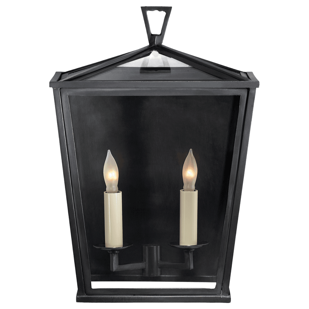 Visual Comfort Signature Darlana 3/4 Outdoor Lantern Bronze