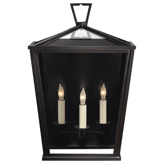 Visual Comfort Signature Darlana 3/4 Outdoor Lantern Bronze