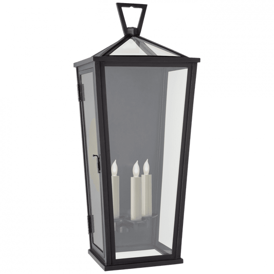 Visual Comfort Signature Darlana 3/4 Outdoor Wall Lantern Bronze