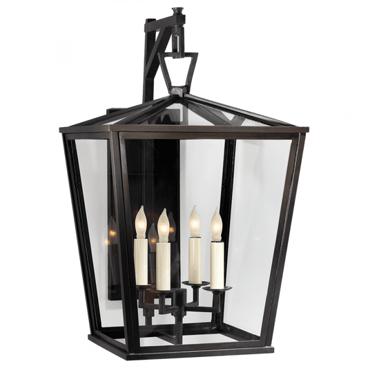 Visual Comfort Signature Darlana Bracket Outdoor Lantern Bronze