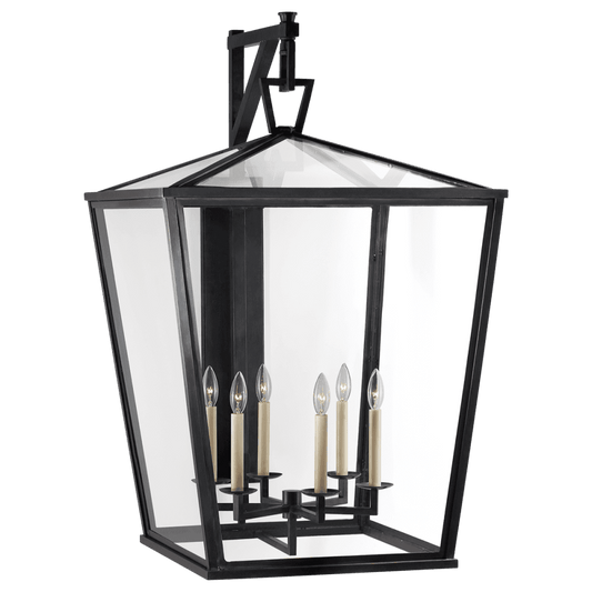 Visual Comfort Signature Darlana Bracket Outdoor Lantern Bronze