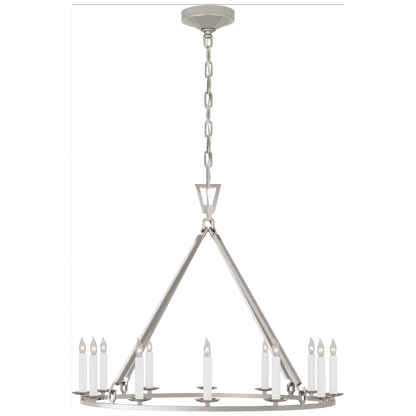 Visual Comfort Signature Darlana  Chandelier Polished Nickel
