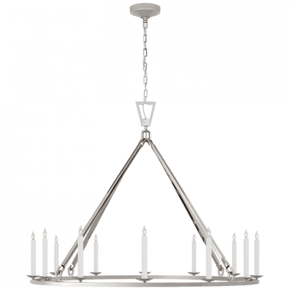 Visual Comfort Signature Darlana Chandelier Polished Nickel