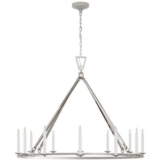 Visual Comfort Signature Darlana Chandelier Polished Nickel