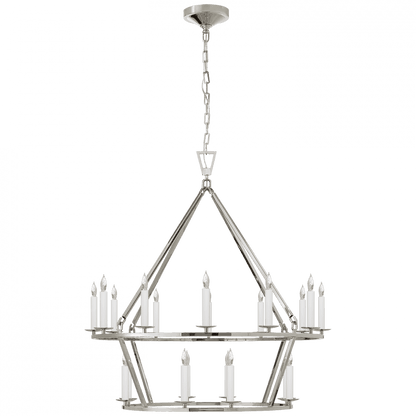 Visual Comfort Signature Darlana Chandelier Polished Nickel