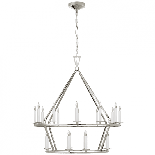 Visual Comfort Signature Darlana Chandelier Polished Nickel
